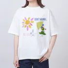 Divina AmoR-ART-のDon't worry オーバーサイズTシャツ