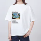 BlueFaceのビッグウエーブ オーバーサイズTシャツ