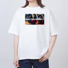 BULKUP MONSTERのマッチョになる覚悟はできているか？ Oversized T-Shirt