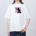 samurai-isの桜とサムライ Oversized T-Shirt