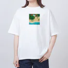 だいすけの美しいビーチ Oversized T-Shirt