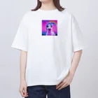 unicorn_dreamsのわたしミライから来たユニ オーバーサイズTシャツ