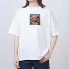 KUJIRA1192のカメ オーバーサイズTシャツ