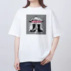 HI_MA_RIの雨の日 Oversized T-Shirt