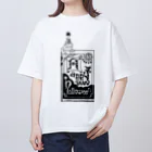 Asako ShibutaniのHappy Halloween grimoire Oversized T-Shirt