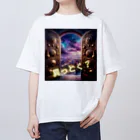 project-kotaroの異世界の門　異っとく？ Oversized T-Shirt