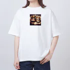 0413otoの星の輝き オーバーサイズTシャツ