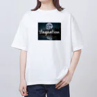 A.L.Fのstagnation オーバーサイズTシャツ