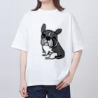 ひらいんさいどのブルオさん オーバーサイズTシャツ