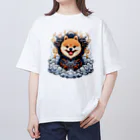 Pom-Dog'sのポメドラゴン Oversized T-Shirt