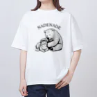 WhiteGrizzlyのNADENADE Oversized T-Shirt