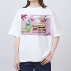 つぎのかめろんぱんけーき オーバーサイズTシャツ