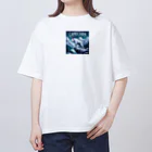 GENERAL SHOP＠DAの山羊座＠高峰を駆ける氷雪の守護者 Oversized T-Shirt