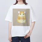 NUI_kunのおハム オーバーサイズTシャツ