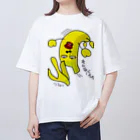 B-catのそんなバナナ　つるっとすべる Oversized T-Shirt