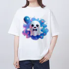 可愛いおばけのお店『ケケ』の可愛いおばけ『ケケ』くん Oversized T-Shirt