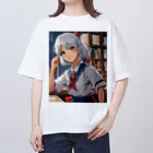 ワンダーワールド・ワンストップのかわいい日本人制服学生 オーバーサイズTシャツ