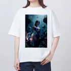 tomityomiのDeepSea オーバーサイズTシャツ