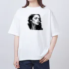 infinexus_dsgnのmonochrome woman オーバーサイズTシャツ