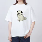 LEMON＊LEMON＊TETRAの犬のキャン太郎 オーバーサイズTシャツ