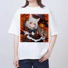 チワワ愛好家ショップのハロウィン・パーティー★魔女と楽しいチワワの冒険 Oversized T-Shirt