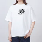 ROCKSWEBの走る猫 オーバーサイズTシャツ
