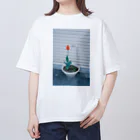 Pinocollection*のいつかの春(チューリップ) オーバーサイズTシャツ