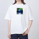 miki_6969のサファイヤの輝き オーバーサイズTシャツ