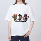 みたらし団子のふたたまちゃんのクリプトニンジャ Oversized T-Shirt