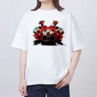 中華呪術堂（チャイナマジックホール）のPOPPY_GLITCH オーバーサイズTシャツ