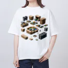 CHOCOLATEAの自然との共存 Oversized T-Shirt