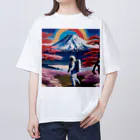 宇宙開発デザイン科の日本という星 Oversized T-Shirt