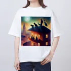 animalsの都会で共存する野生生物 Oversized T-Shirt