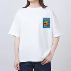 アシタモのりすちゃんとなめくじちゃんのライフハックじゅつ表紙デザイン Oversized T-Shirt