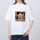 MESAMESAの可愛い子犬 Oversized T-Shirt