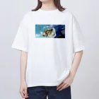 SAHERUのCity boy オーバーサイズTシャツ