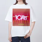 Logic RockStar の10Xer RED オーバーサイズTシャツ