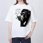 SOSTYLEのダンディーSARU Oversized T-Shirt