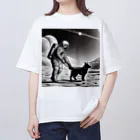 宇宙開発デザイン科の犬の散歩が日課です Oversized T-Shirt