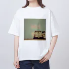 fruithappylifeの「人生一度きり」グッズ Oversized T-Shirt