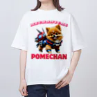 Pom-Dog'sのメカニカルポメちゃん Oversized T-Shirt