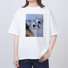 レオロンSHOPの猫の名前はレオ オーバーサイズTシャツ