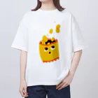 uni / おいしいチューリップのポテチ大爆発 Oversized T-Shirt