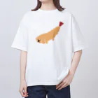 イカめしのしゅりんぷーどる オーバーサイズTシャツ