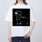 calcium369のダックスフンド Oversized T-Shirt