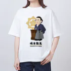 mincruの偉人シリーズ_坂本龍馬 Oversized T-Shirt