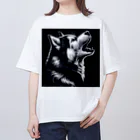 calcium369のシベリアン・ハスキー Oversized T-Shirt