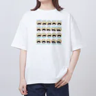 Osoro DesignのCherish family memories（Baby teeth） オーバーサイズTシャツ