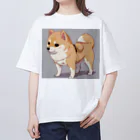 nCOSMOSのしば犬のかわいらしいキャラクターグッズが登場！" Oversized T-Shirt