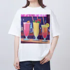 momoka_momoのカクテル Oversized T-Shirt